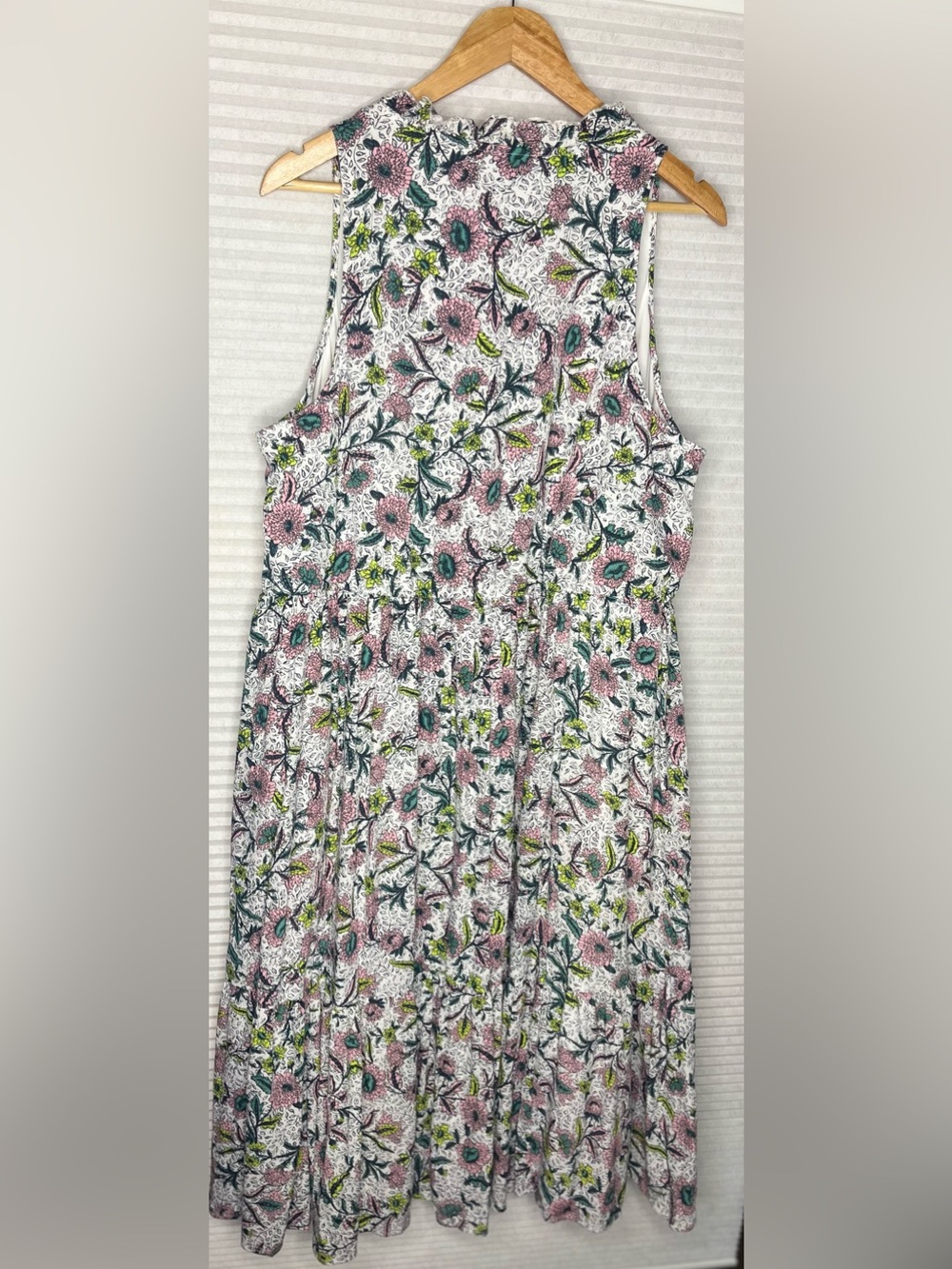 Torrid Maxi Super Soft Midi Tiered Sleeveless Floral Print Long dress 2x NEW - Picture 6 of 8